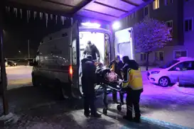 Ağrı'da rahatsızlanan hastalar için ekipler harekete geçti