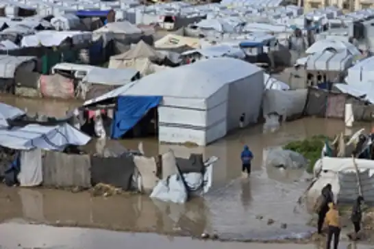 سرما و باران، فاجعه را در غزه عمیق‌تر می‌کند