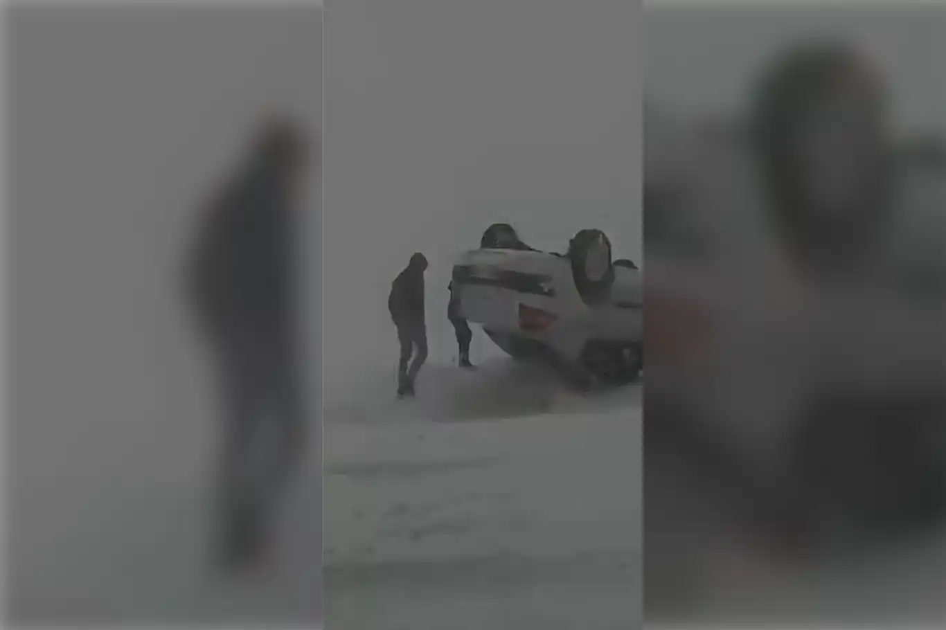 Silvan–Diyarbakır yolunda kar ve buzlanma nedeniyle kaza