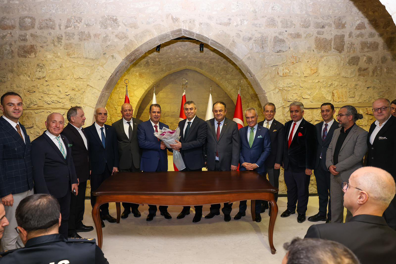 MERYAD YÖNETİM KURULU ÜYELERİ VE MERSİN VALİSİ İL SAĞLIK MÜDÜRÜ