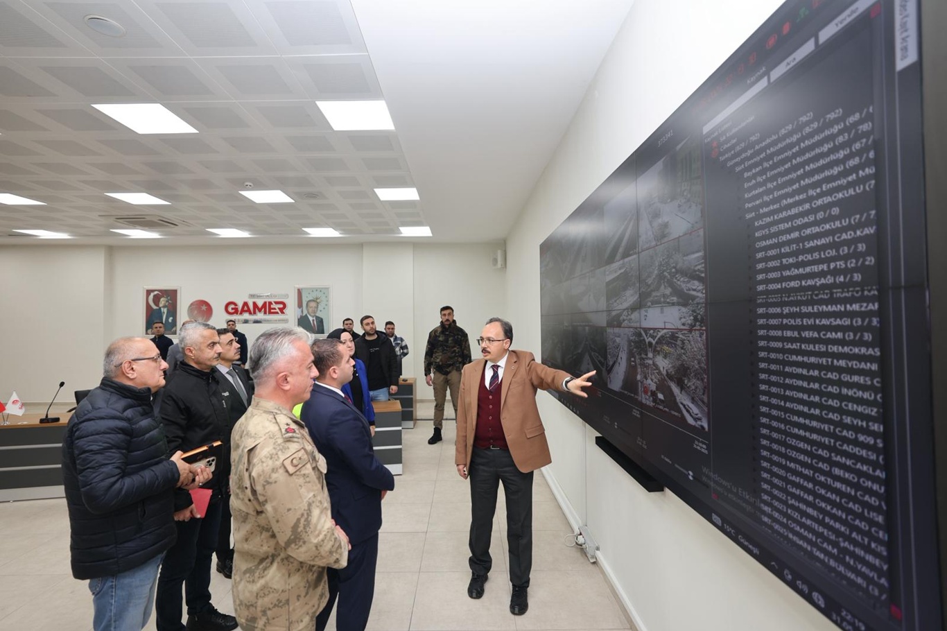 Siirt’te karla mücadele koordinasyon toplantısı yapıldı