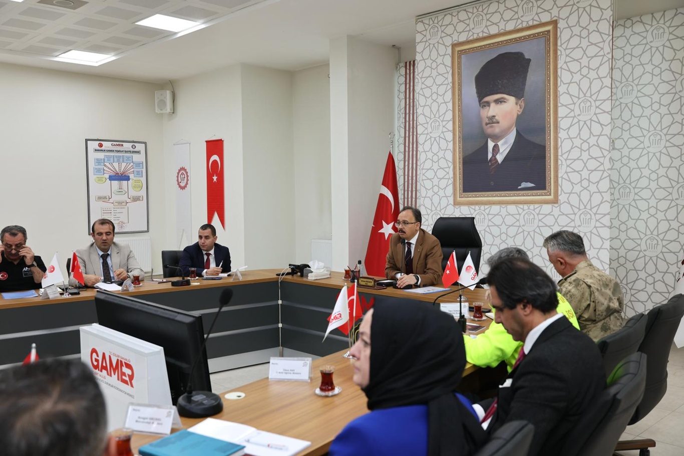 Siirt’te karla mücadele koordinasyon toplantısı yapıldı