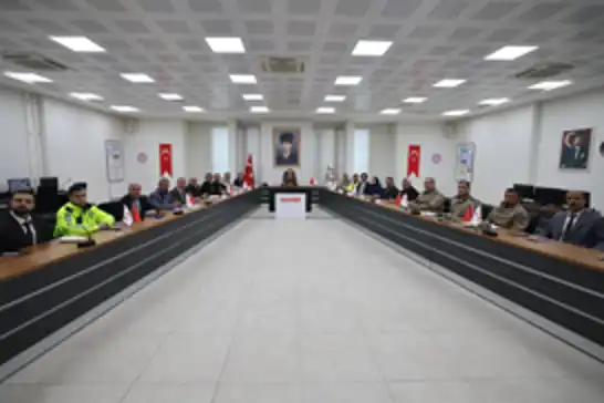 Siirt’te karla mücadele koordinasyon toplantısı yapıldı