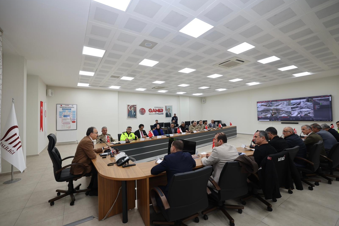 Siirt’te karla mücadele koordinasyon toplantısı yapıldı