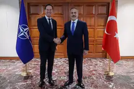 Bakan Fidan, NATO Genel Sekreteri Rutte ile görüştü