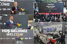 Bursa Makine ve Teknolojileri Fuarı (MEEXX) kapılarını açtı