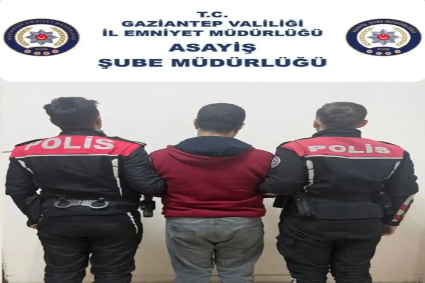 Gaziantep'te kasten öldürme suçundan aranan hükümlü yakalandı