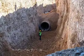 Malatya'da İkizce bölgesine dev altyapı çalışması