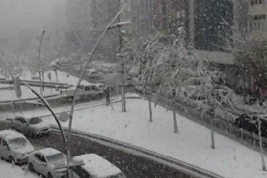 Batman'da yoğun kar yağışı bekleniyor