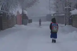 Ağrı'da okullara kar tatili