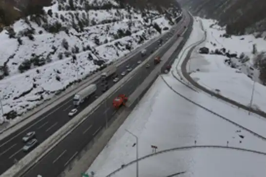Ankara-İstanbul hattında karla mücadele çalışmaları denetlendi