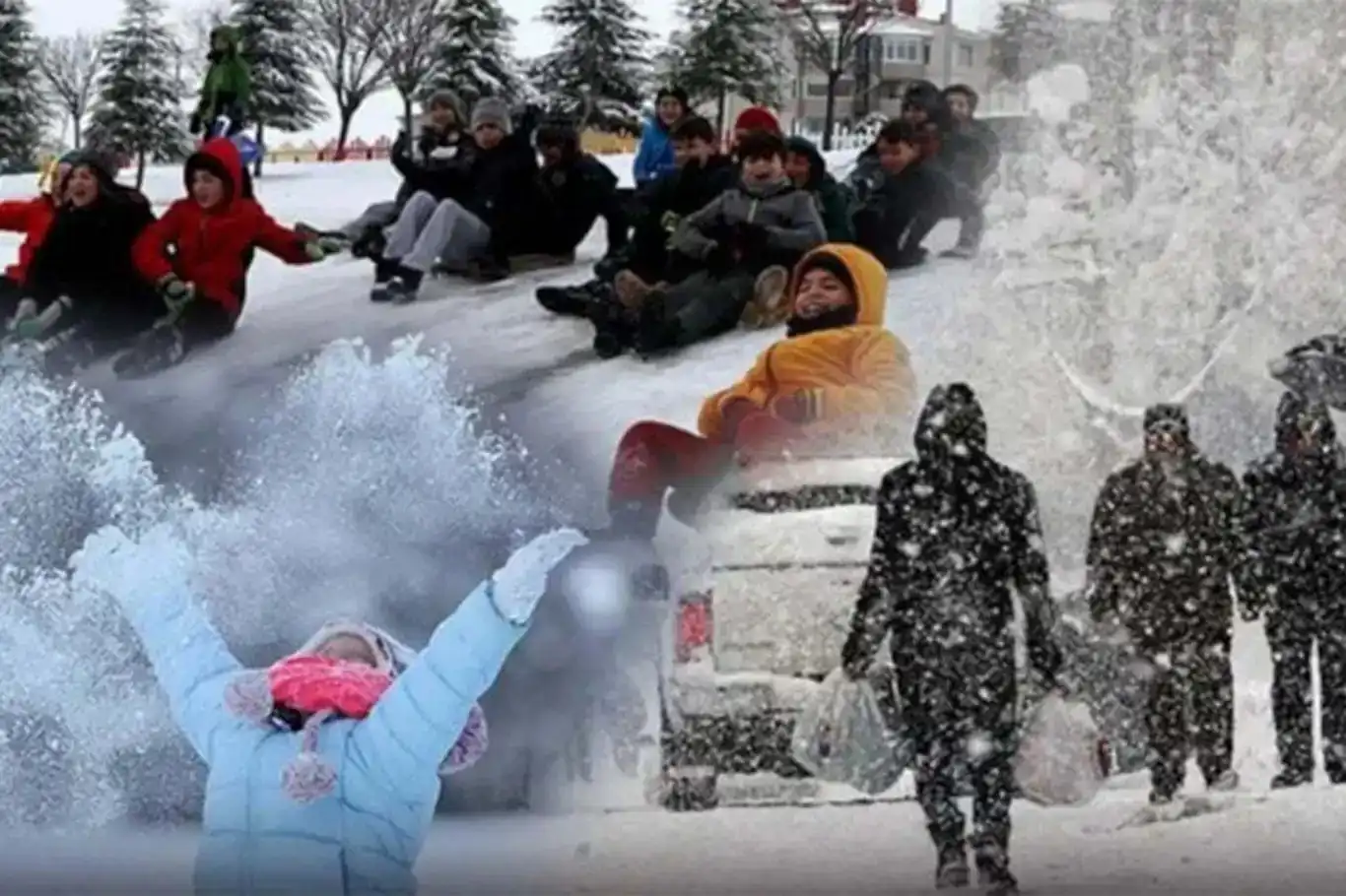 Bajarên ku dibistan roja Îro (31ê Kanûnê) hatine tetîlkirin
