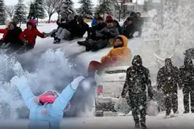 Bajarên ku dibistan roja Îro (31ê Kanûnê) hatine tetîlkirin