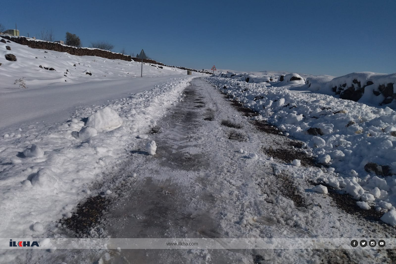 Li Dîyarbekirê, rêya ku şaredarî venekir, gundî bi xwe vekirin