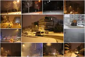 Ankara’da kar yağışı etkili oldu