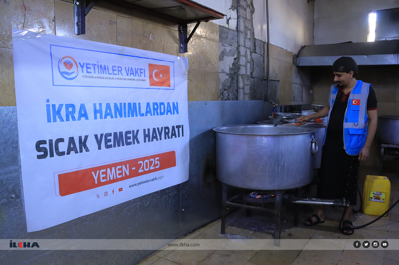 Weqfa Êtîman li Yemenê şîva germ belav kir