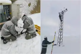 Kar yağışı nedeniyle 6 ilde elektrik arıza çalışmaları sürüyor