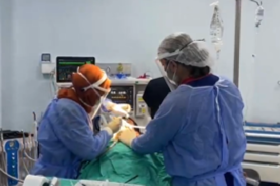 Batman'da özel gereksinlilere genel anesteziyle diş tedavisi