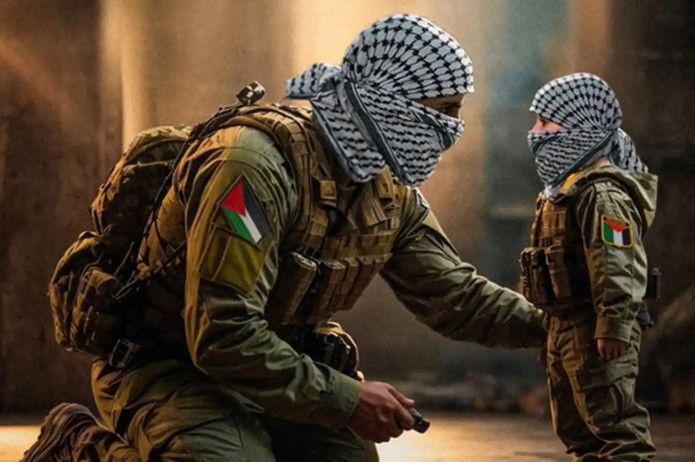 "Filistin'in başkenti neresi?": Ebu Ubeyde'nin şehit oğluyla videosu gündem oldu