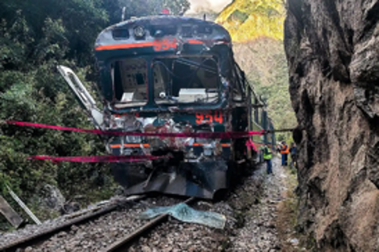 Peru: One dead, dozens injured in head-on train collision near Machu Picchu