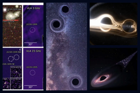 Scientists discover first-ever galactic system hosting three active supermassive black holes