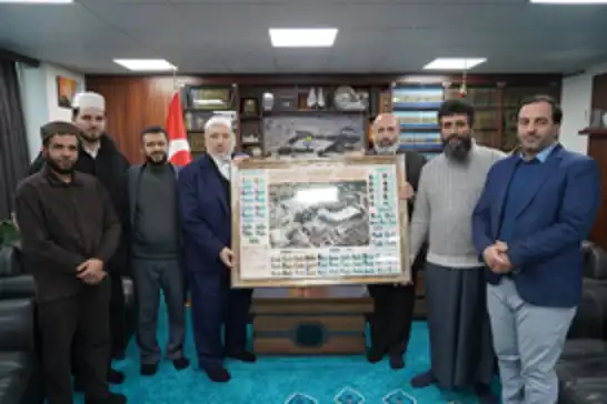 Arifan Külliyesi Vakfından Filistin Âlimler Birliğine ziyaret