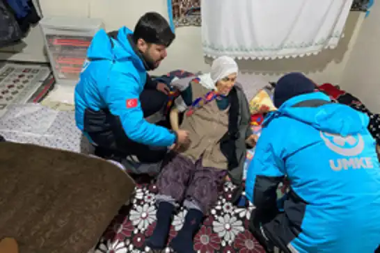 Batman'da UMKE ve 112'den zorlu koşullarda hayat kurtaran müdahale