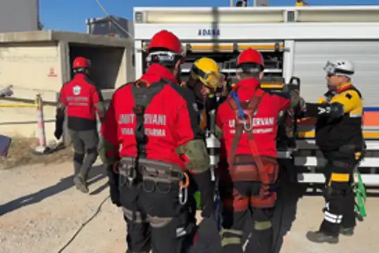 Umut Kervanı Adana ekibi deprem tatbikatında görev aldı