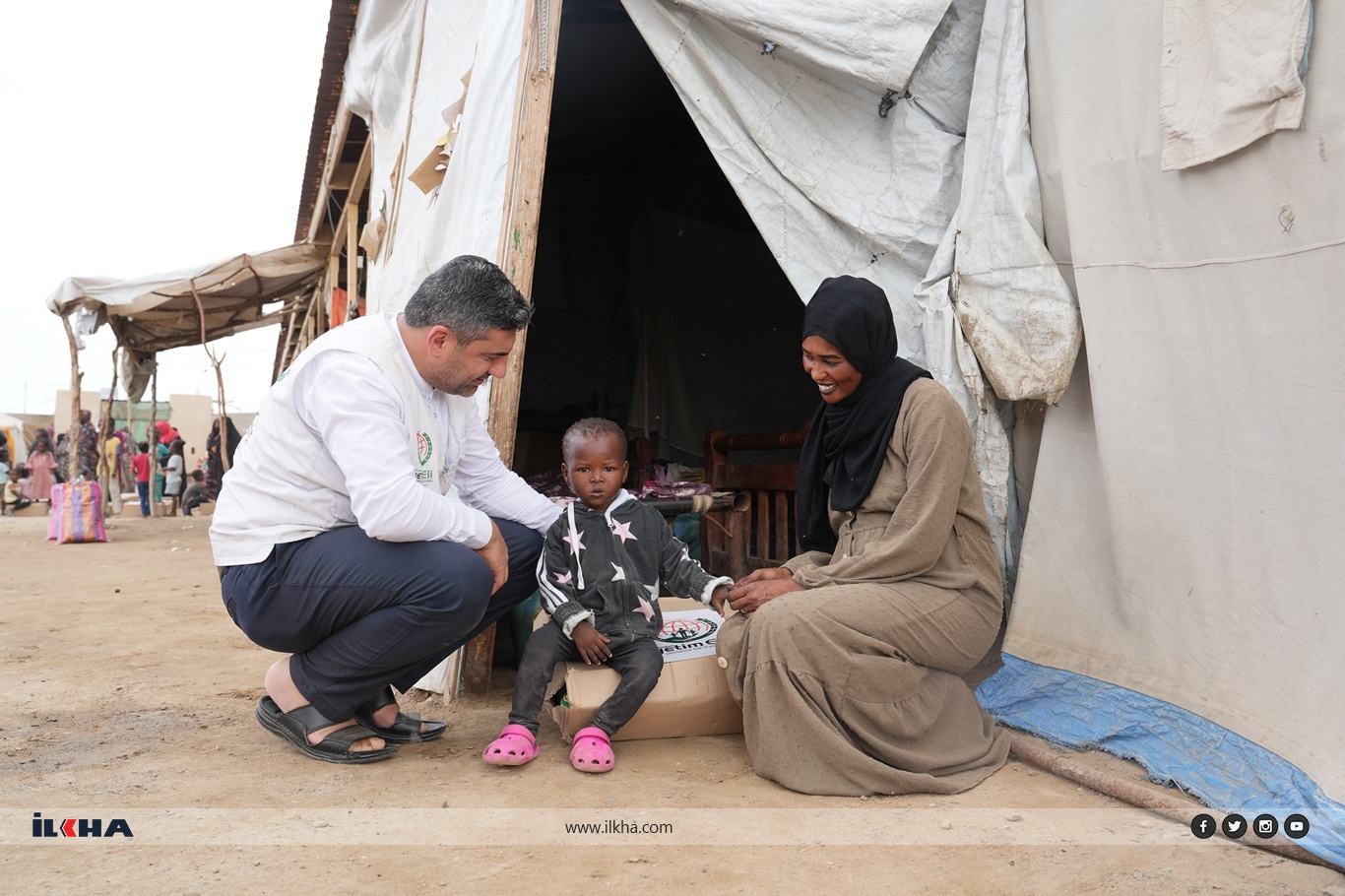 European Orphan Hand extends food aid to displaced families in Sudan
