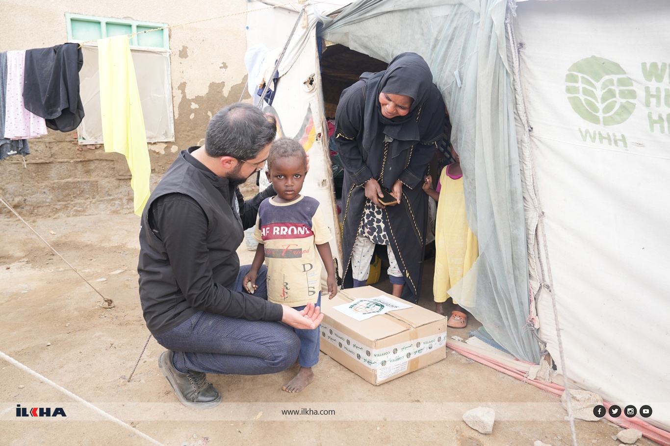 European Orphan Hand extends food aid to displaced families in Sudan