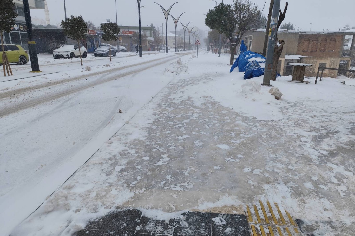 Dargeçit’te kar yağışına karşı yetersiz  çalışma 