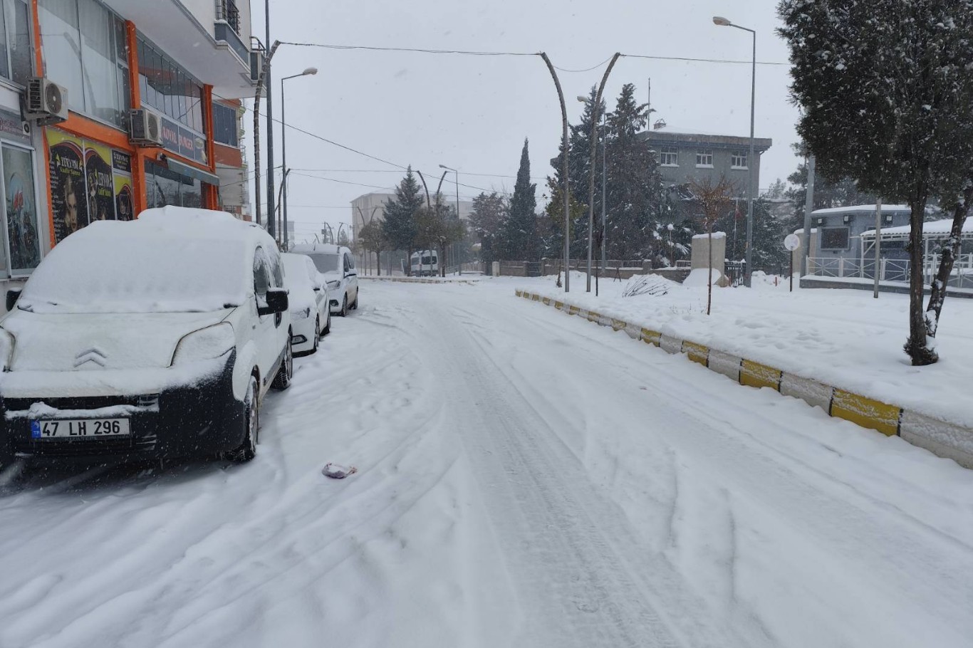 Dargeçit’te kar yağışına karşı yetersiz  çalışma 