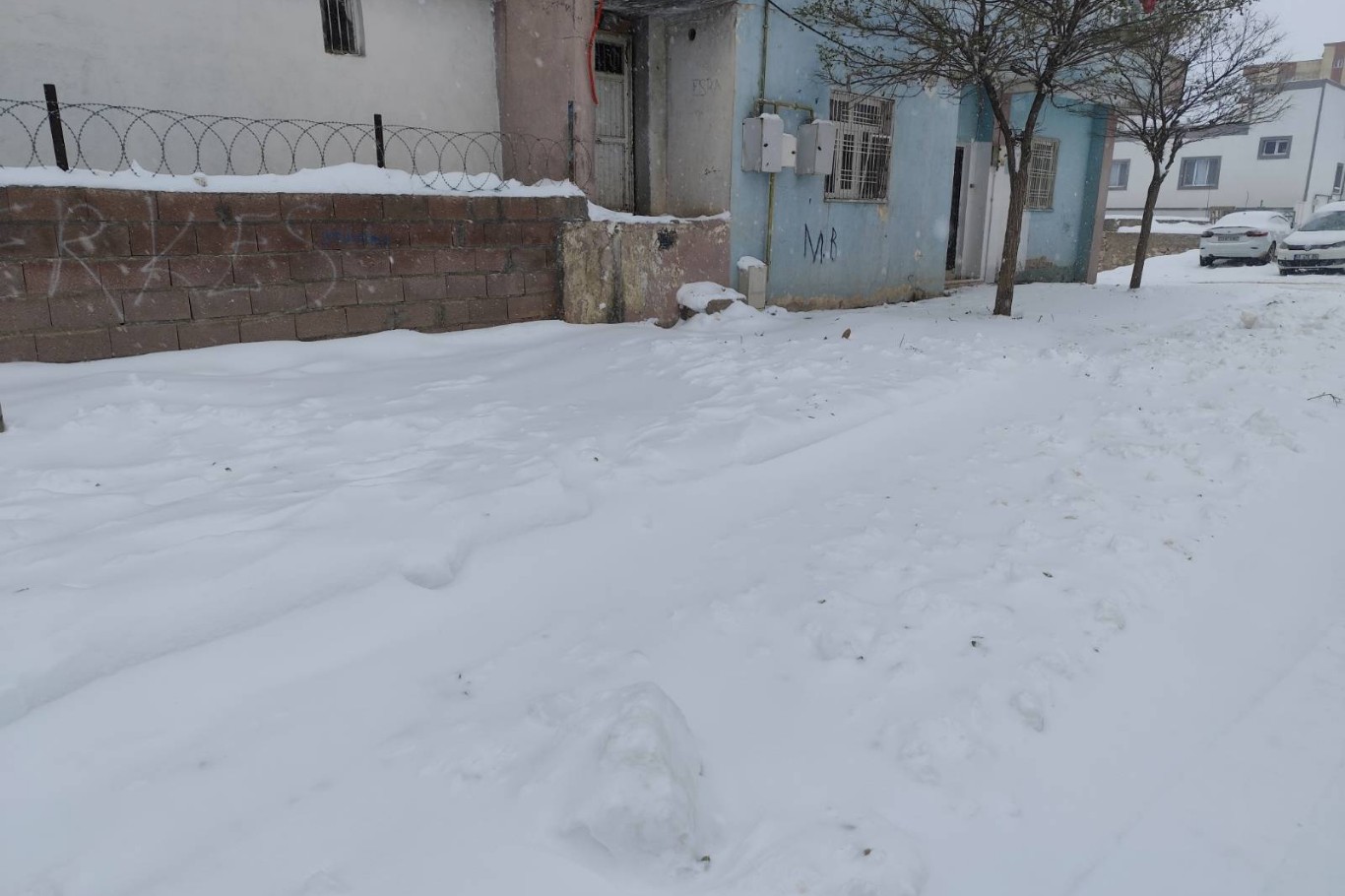 Dargeçit’te kar yağışına karşı yetersiz  çalışma 