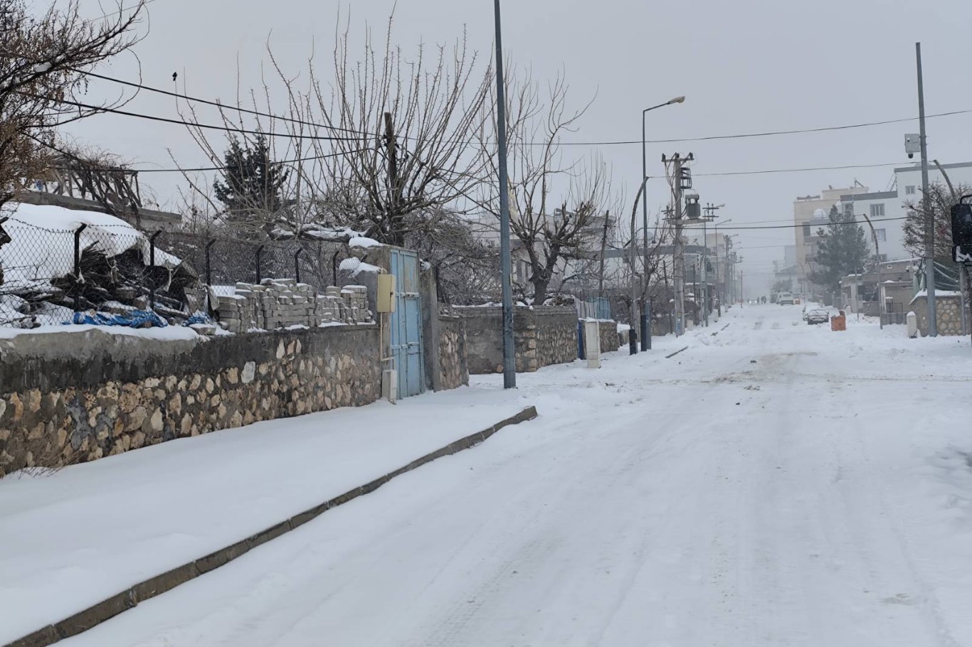 Dargeçit’te kar yağışına karşı yetersiz  çalışma 