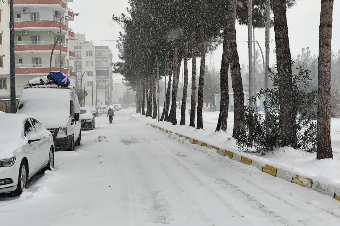Dargeçit’te kar yağışına karşı yetersiz  çalışma 