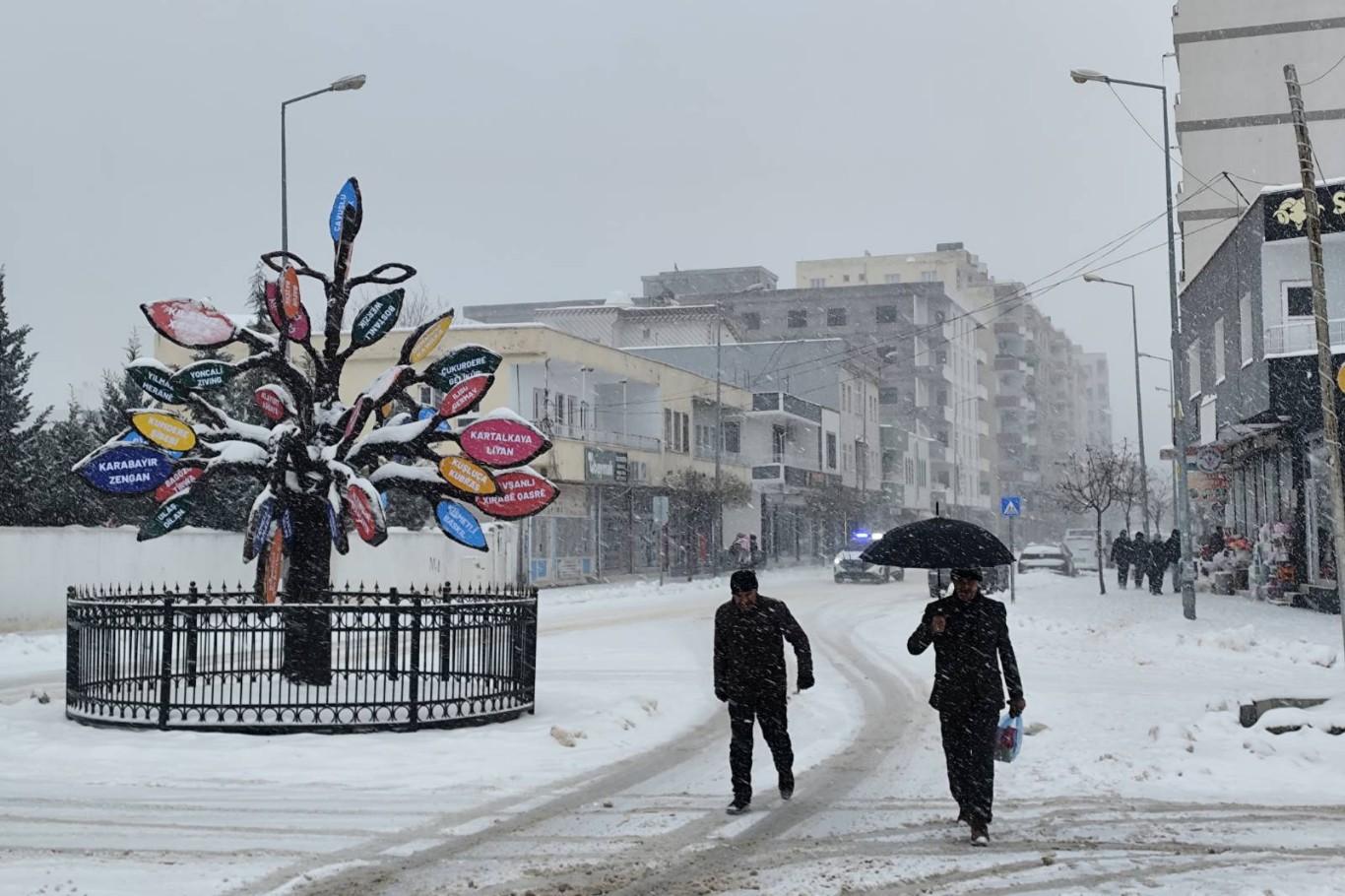 Dargeçit’te kar yağışına karşı yetersiz  çalışma 
