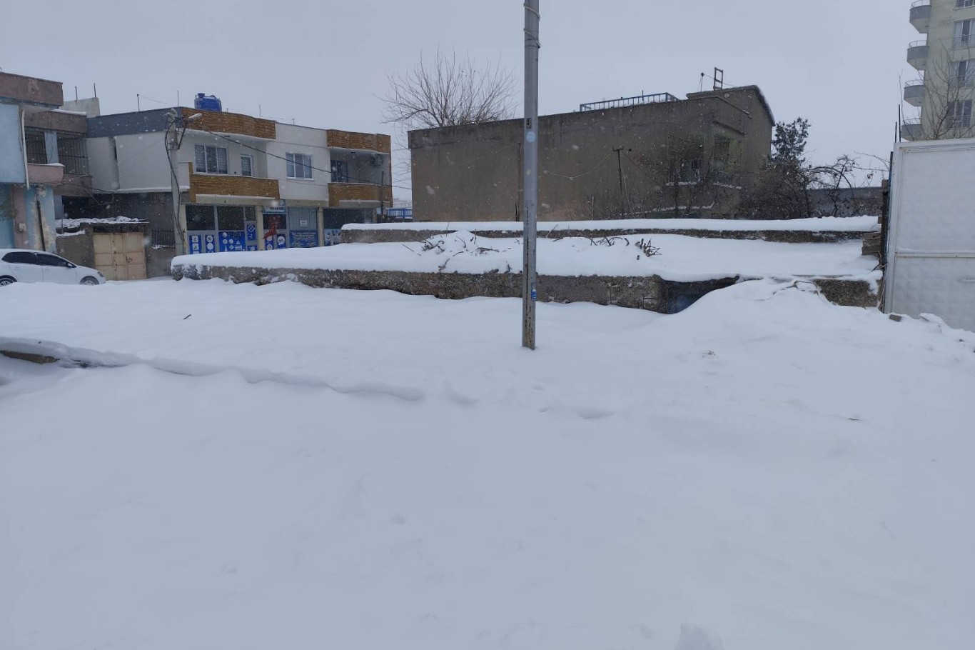 Dargeçit’te kar yağışına karşı yetersiz  çalışma 