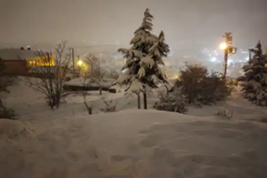 Malatya'da kar kalınlığı 40 santimetreyi buldu