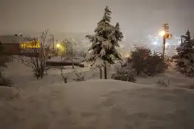Malatya'da kar kalınlığı 40 santimetreyi buldu