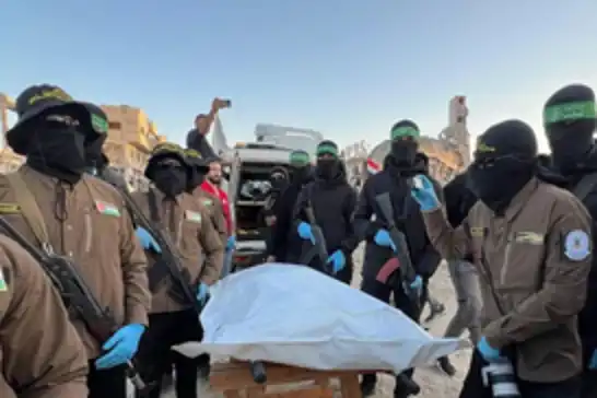 بەرخۆدانی غەززە تەرمی ئەسیرێکی دیکەی سەهیۆنی ڕادەست دەکات