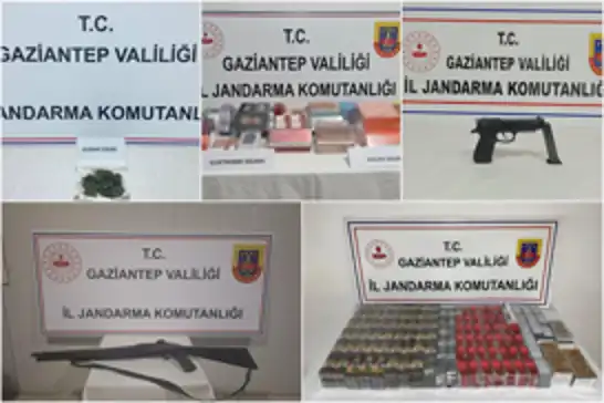 Gaziantep'te uyuşturucu ve kaçakçılık operasyonları: 47 gözaltı