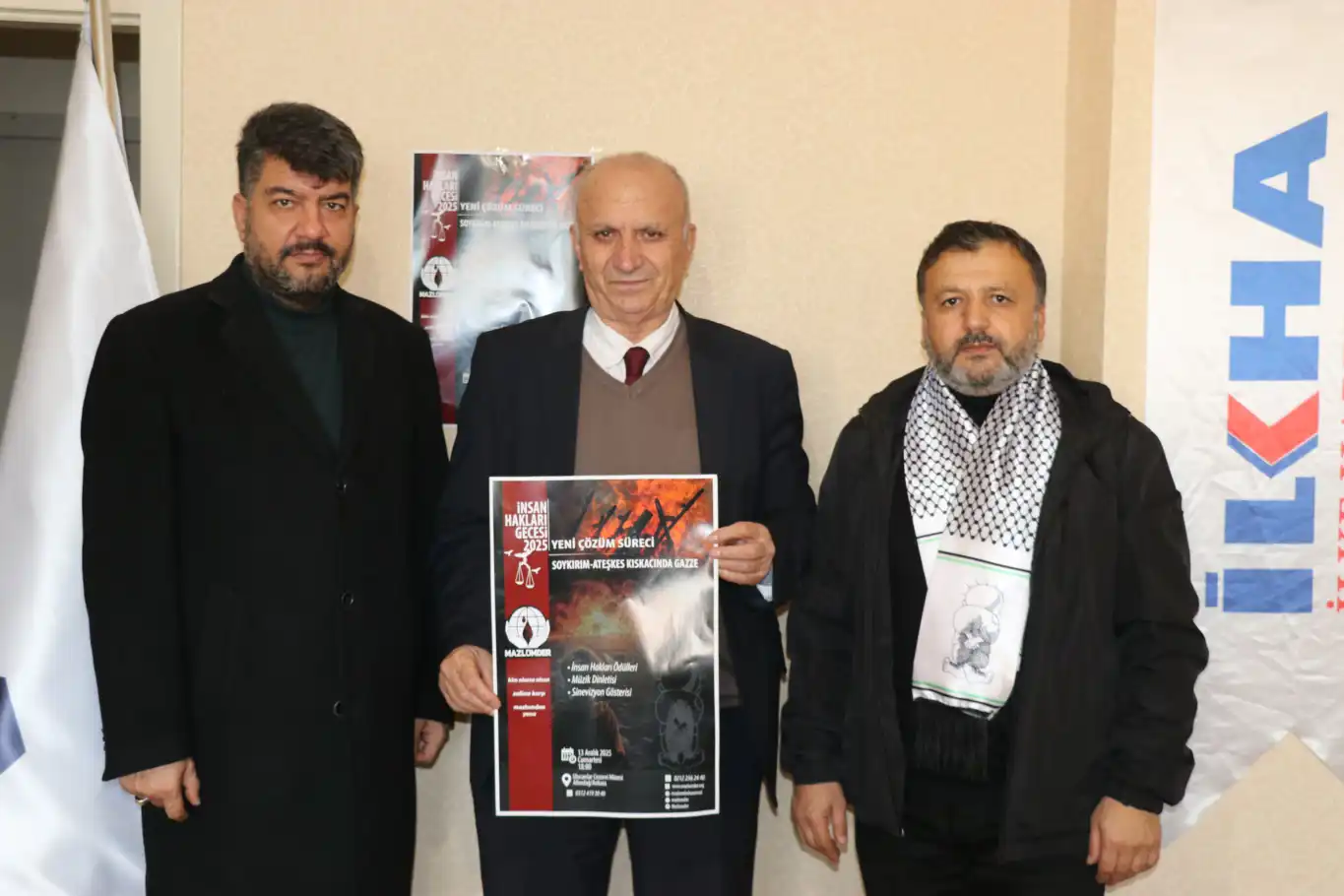 "Yeni Çözüm Süreci, Soykırım & Ateşkes Kıskacında Gazze" temalı İnsan Hakları Gecesi düzenlenecek