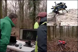 UK researchers develop robot dog system to boost early wildfire detection