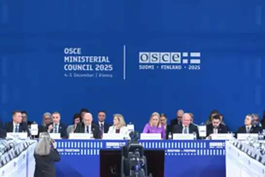 AGİT'in 32. Bakanlar Konseyi Toplantısı sona erdi