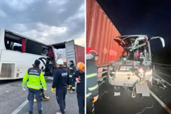 رووداوێکی هاتوچۆی توند لە تورکیا: ٦ کوژراو و ١١ بریندار