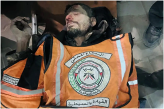 Civil defense officer succumbs to injuries after Israeli strike in northern Gaza
