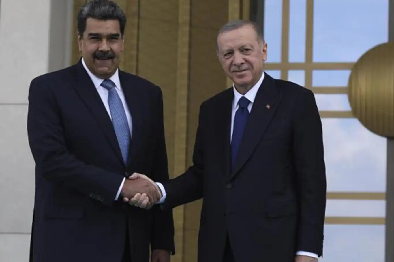 Cumhurbaşkanı Erdoğan Venezuela Cumhurbaşkanı Maduro ile görüştü