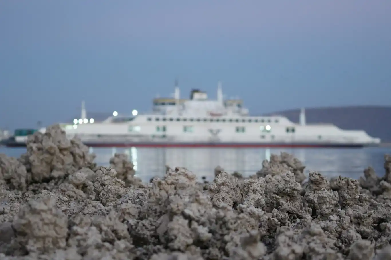 Van Gölü’nde sular çekildi, mikrobiyolitler ortaya çıktı