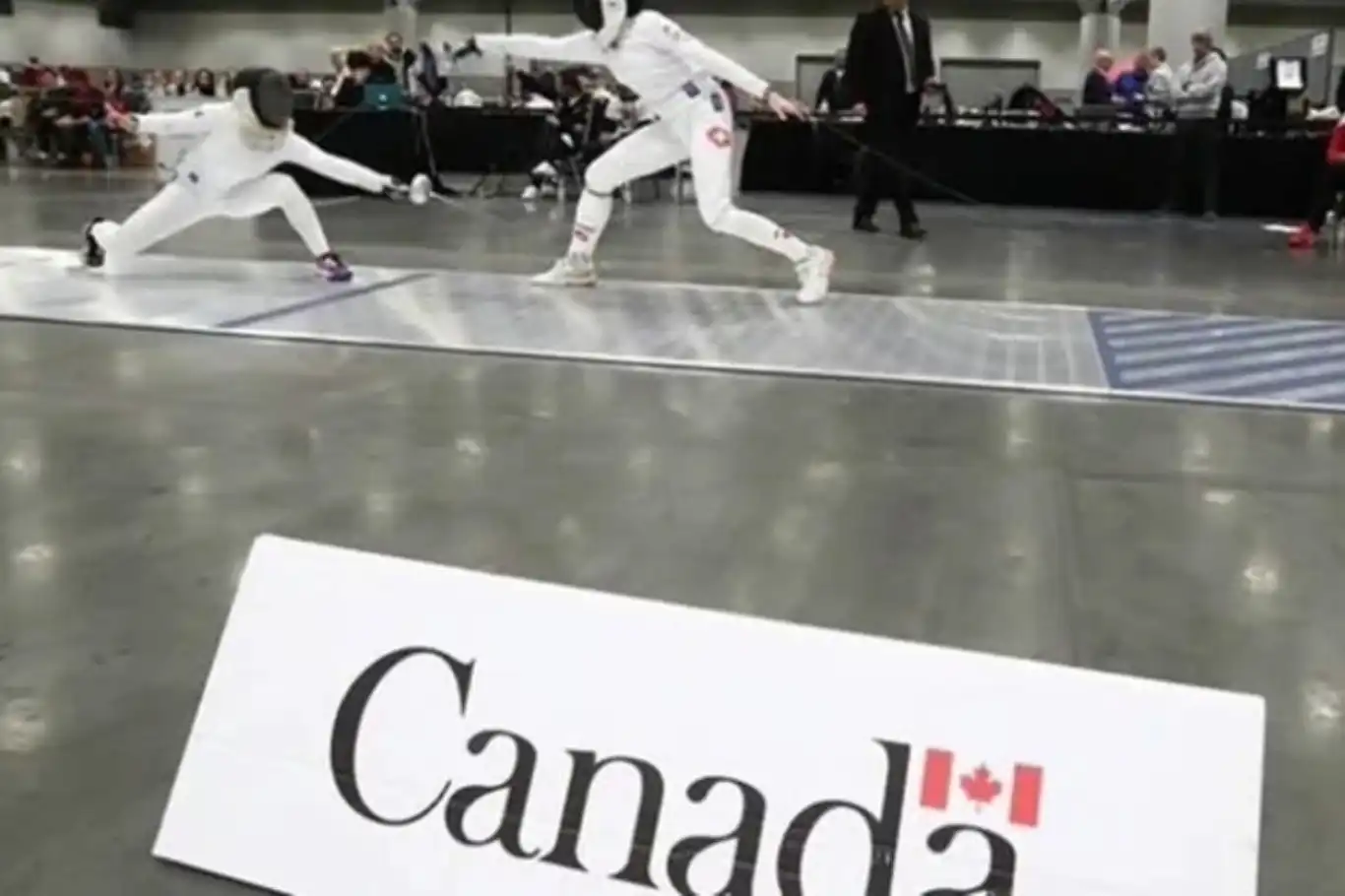 المبارز الكويتي "حسن" ينسحب من مبارزة منافسه الصهيوني في بطولة كأس العالم للمبارزة