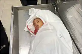 İşgal rejimi 3 yaşındaki bebeği katletti